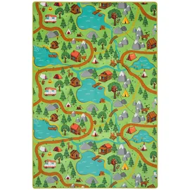 Snapstyle Kinder Spiel Strassenteppich (160 x 240 cm, Teppiche , Spielmatte,