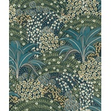 Rasch Textil Rasch Vliestapete (Floral) Blau 10,05 m x 0,53 m Selection Vinyl/Vlies 464900