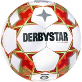 derbystar Atmos S-Light AG Fußball weiß orange, 4