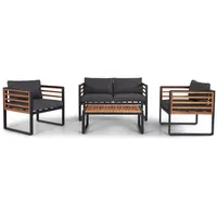 CASANOVA Lounge-Set PUREDO (BHT 65x65x124 cm) - Stoff -