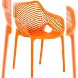 CLP Air XL Stapelstuhl 57 x 60 x 81 cm orange