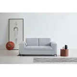OTTO products Couch Polyester 2-Sitzer Silber