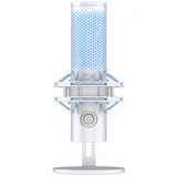 Kingston HyperX QuadCast 2 Frost, USB-Mikrofon für Gaming, Streaming und Podcasting, integrierte Bedienelemente, LED, Schnellverschluss-Schockhalterung, Arm-/Stativhalterung, PC, PS5, PS4, USB-C, Grau-Blau