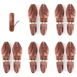 Blumtal Schuhspanner für Herren und Damen - Schuhdehner aus Zedernholz mit Schuhlöffel, Größe 46-47,
