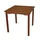 DEGAMO Lago Gartentisch 80 x 80 x 72 cm braun