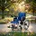 ECONELO Elektrorollstuhl SL-LYD0012 Doppel-Motor 2 × 250W Blau