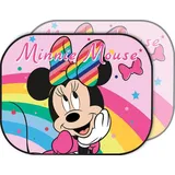 tataway Paar Seitenmarkisen Minnie rosa Auto-Sonnenschutz 44x35cm — Seitlicher Sonnenschutz mit Offiziellen Disney-Grafiken | Autozubehör für Mädchen