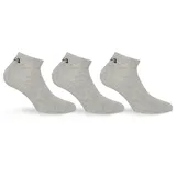 Fila Sneakersocken 3er Pack Grau 43-46