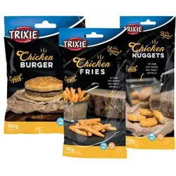 Trixie Hühnchen Fastfood Hundesnacks 2 x Hühner Pommes (2 x 100 g)