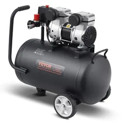 VEVOR Kompressor 30L Luftkompressor 120PSI Druckluft 650W Flüsterkompressor