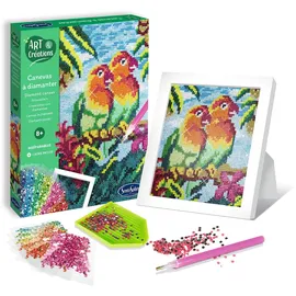 Sentosphère Strasssteinbild Vögel