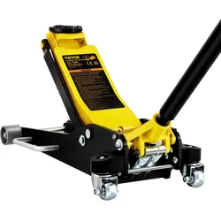 VEVOR Rangierwagenheber 3 T Tragkraft Hydraulischer Wagenheber, 80 - 365 mm Autoheber aus Aluminium & Stahl, Heber Ständer 99 mm Durchmesser, Scherenwagenheber für SUVs, Geländewagen & Werkstatt usw.