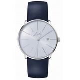 Junghans -Meister fein Automatik Signatur Herrenuhr Blau Saphirglas 40mm- 027/4359.00