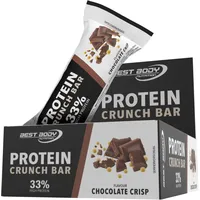 Best Body Protein Crunch Bar Schokolade Riegel 12 x 35 g