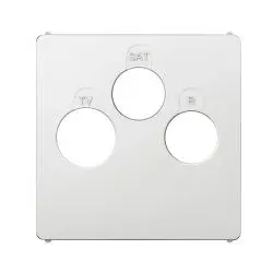 Niloe Antennenabdeckung 2-Loch/3-Loch ultraweiß