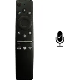 azurano Fernbedienung für Samsung BN59-01330B, BN5901330B (SUB BN59-01329B) mit Voice Sprachfunktion für 2020er Samsung 4K UHD LED Smart TV der Q... - Schwarz