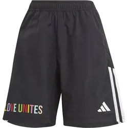 ADIDAS Herren Shorts Pride Tiro Downtime, BLACK, XS