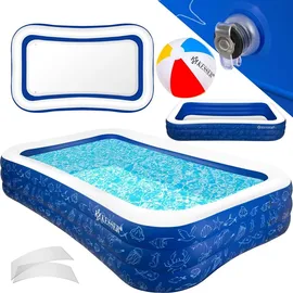 Kesser Aufblasbarer Pool 300 x 300 x 76 cm blau