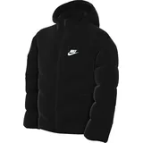 Nike Kinder Tf Adp Puffer Jacke, Black/White, 13/15 Jahre - 13-15 Jahre