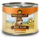 Wolfsblut Sparpaket WOLFSBLUT Wide Plain Pferd mit Quinoa 12x200g Hundenassfutter