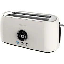 Cecotec Digitaler Toaster ClassicToast 15000 Beige Extra Double 1500 W Lebensmittel -