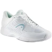 Head Racket Head Revolt Pro 4.5 Clay Women Tennisschuhe, Weiß/Aqua - 40.5 EU