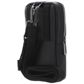 Piquadro Obidos Pocket Umhängetasche Leder Nero