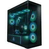 Arctic PC-Gehäuse ACPCC00016A Black Tinted, (ACPCC00016A)