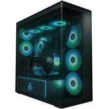 Arctic PC-Gehäuse ACPCC00016A Black Tinted, (ACPCC00016A)