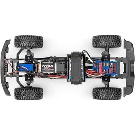 TRAXXAS RC-Auto Land Rover Defender 1:18 4WD RTR blau