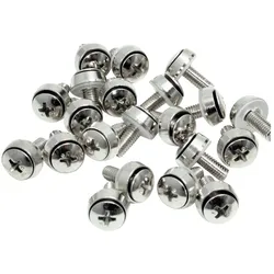 StarTech.com M6 x 12mm - Montageschrauben - 100er Pack - M6 Schrauben für Server