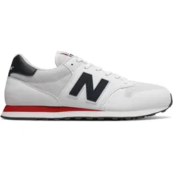 Sneaker NEW BALANCE "GM500", Gr. 41,5, weiß, Textil, Synthetik, sportlich, Schuhe