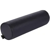 Pader Medi Tech Nacken- und Knierolle aus Polyetherschaumstoff I Lagerungsrolle mit Kunstlederbezug und Kedernähten I 50 x 15 cm I in 20 Farben verfügbar (schwarz)
