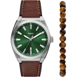 Fossil Everett Leder 40 mm FS6080SET
