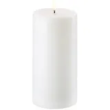 Uyuni Lighting Uyuni LED Stumpenkerze 10x20cm Nordic White