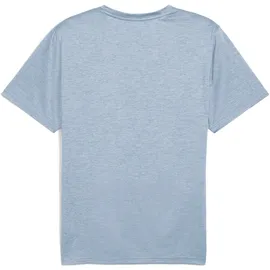 Puma Tad Essentials Heather Cat Tee blau S
