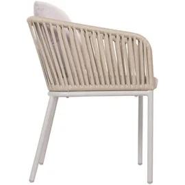 Mendler HWC-N41 Gartenstuhl 55 x 75 x 55 cm grau 2 St.