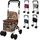 Mobiclinic Einkaufswagen mit Sitz Bronze 21 L