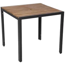 Bolero DS152 80 x 80 x 74 cm Akazie