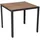 Bolero DS152 80 x 80 x 74 cm Akazie