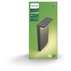 Philips 16485/93/P0 LED Sockelleuchte Bustan 2x4,5W | 2700K | IP44