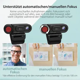 j5create HD-Webcam Schwarz
