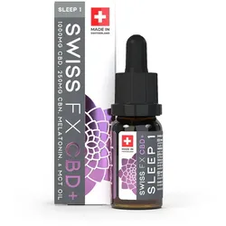 Swiss FX CBD Öl SLEEP I 10% 10ml Flasche