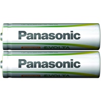 Panasonic Evolta Mignon AA NiMH 2050mAh, 2er-Pack (P6E/2BC)