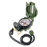 Scout Taschenkompass Ø 52 mm, mit Beleuchtung, Kunststoff, ölgelagert