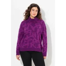 Ulla Popken Oversized-Pullover Lila 50/52