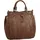 forty° Shopper echt Leder, Made in Italy braun