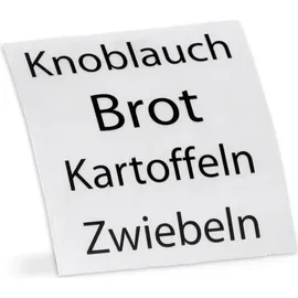 Continenta Brottopf mit Holzdeckel oval 30 cm weiß