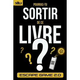 Solv Pourras-tu sortir de ce livre ?: Escape game pour adultes avec des énigmes et casse-têtes interactifs, à jouer seul ou à plusieurs (Livres Escape Game 2.0)