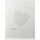 Exacompta 4754E Gästebuch Harmony 100 Seiten, 27 x 22cm, 1 Stück, weiß